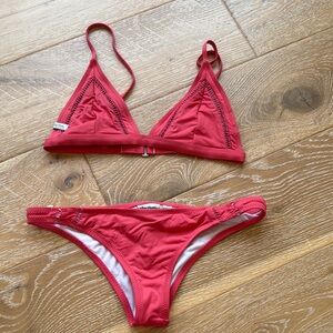 Rhythm Bralette Bikini set sz S